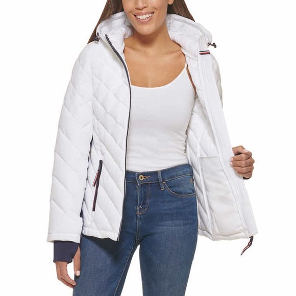 Tommy Hilfiger Jackets & Blazers - Tommy Hilfiger Ladies' Packable Jacket White